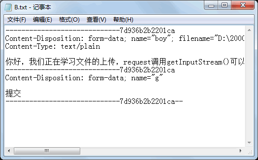 (a) B.txt 的内容