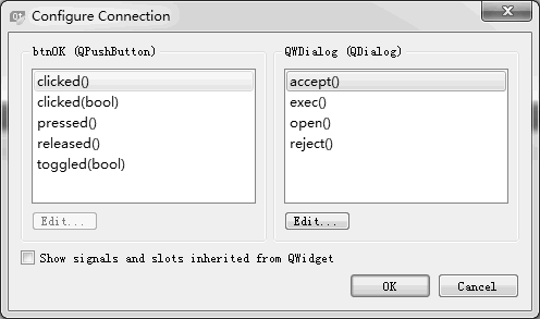 QcheckBox的Go to slot对话框