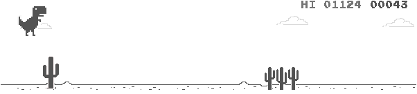 Chrome恐龙小游戏