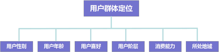 目标客户群体定位维度