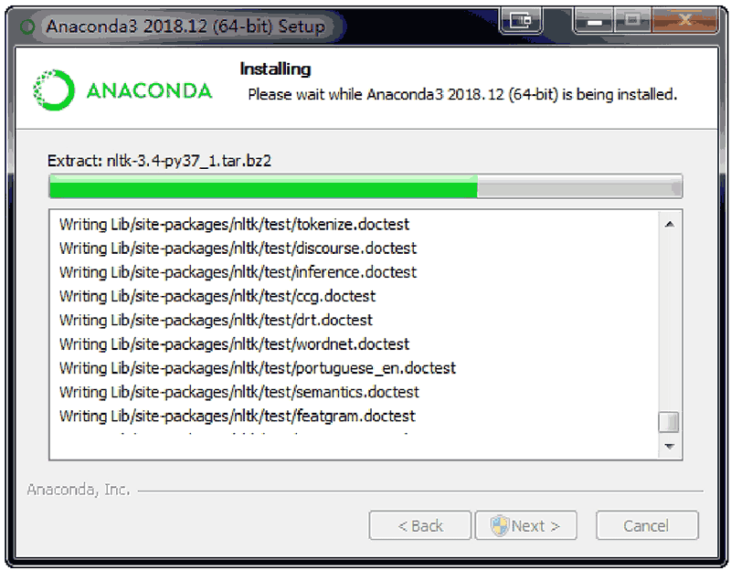 Anaconda执行安装过程